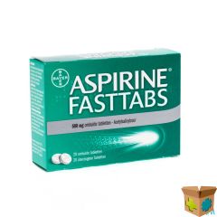 ASPIRINE FASTTABS 500MG FILMOMH TABL 20