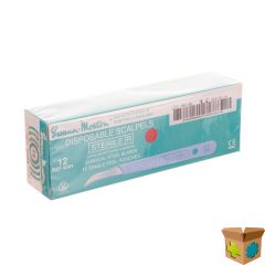 SCALPEL S.M DISPOSABLE STERIEL NR12 10