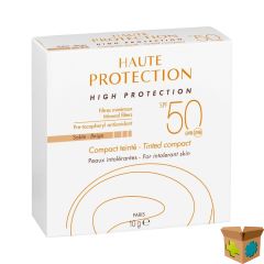 AVENE ZON COMPACT GETINT SPF50+ ZAND 10G