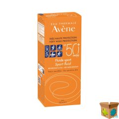AVENE ZON SPF50+ FLUIDE SPORT 100ML