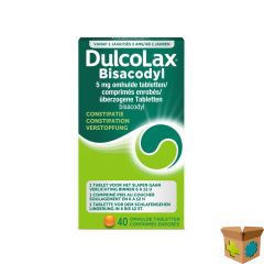 DULCOLAX BISACODYL DRAG 40X 5MG