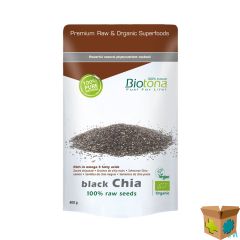 BIOTONA BLACK CHIA RAW SEED 400G