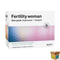 FERTILITY WOMAN DUO 60 TABL IMPROV.+60 CAPS OMARIN