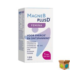 MAGNEBPLUSD FEMINA TABL 120 NF