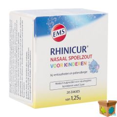 RHINICUR NEUSSPOELZOUT KINDEREN SACH. 20X1,25G