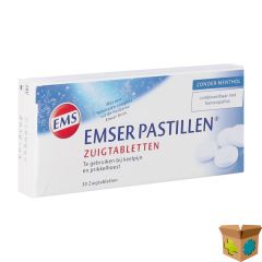 EMSER PASTILLE ZONDER MENTHOL 30