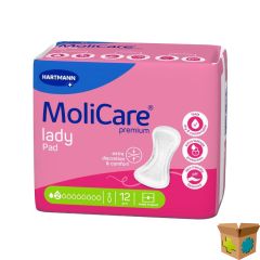 MOLICARE PREMIUM LADY PAD 2 DROPS 26,5X11CM 12