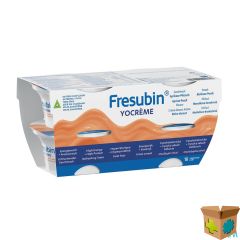 FRESUBIN YOCREME PERZIK-ABRIKOOS 4X125G