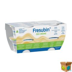 FRESUBIN DB CREME VANILLE POT 4X125G
