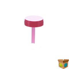 POT STOELGANG DEKSEL+LEPEL 60ML N/ST VF-MED