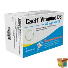 CACIT VIT. D3 500MG/440IE BRUISGRANUL. ZAKJE 30