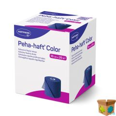 PEHA HAFT HARTM COL.Z/LAT.BLAUW 10CMX20M 1 9324753