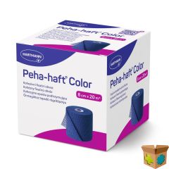 PEHA HAFT HARTM COL.Z/LAT.BLAUW 8CMX20M 1 9324743