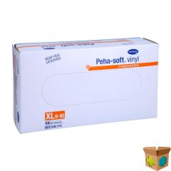 PEHA SOFT HANDSCH VINYL POEDERVRIJ XL 100 9421738