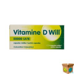 VITAMINE D WILL 50000IE ZACHTE CAPS 4