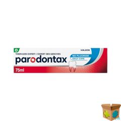 PARODONTAX TANDPASTA NO FLUORIDE 75ML NF