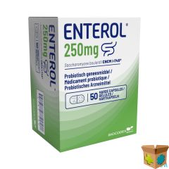 ENTEROL 250 MG CAPS HARDE DUR 50 X 250 MG