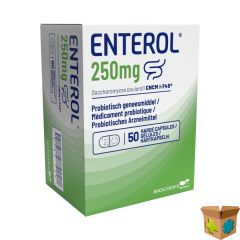 ENTEROL 250 MG CAPS HARDE DUR 50 X 250 MG