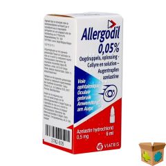 ALLERGODIL 0,05% PI PHARMA OOGDRUPPELS 6ML PIP