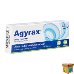 AGYRAX 25MG COMP 20