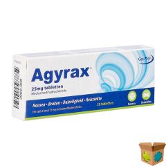 AGYRAX 25MG COMP 20
