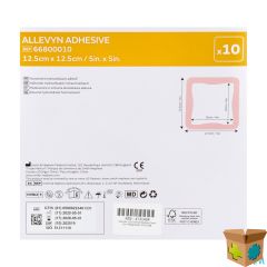 ALLEVYN PANS ADH HYDROCEL. 12,5X12,5CM 10 66800010