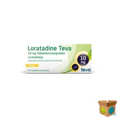LORATADINE TEVA 10 MG COMP 50 X 10 MG