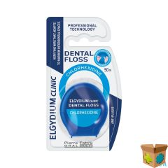 ELGYDIUM CLINIC DENTALFLOSS CHLORHEXIDINE 50M
