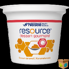 RESOURCE DESSERT GOURMAND CARAMEL 4X125G