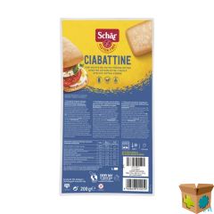 SCHAR CIABATTA GLUTENVRIJ 200G 6593 REVOGAN