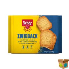 SCHAR ZWIEBACK BESCHUITEN 175G REVOGAN