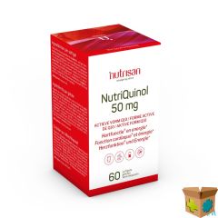 NUTRIQUINOL 50MG NF SOFTGELS 60 NUTRISAN