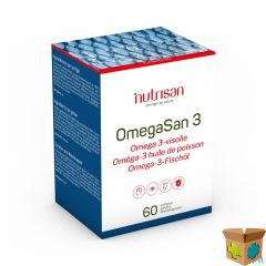 OMEGASAN 3 SOFTGELS 60 NUTRISAN