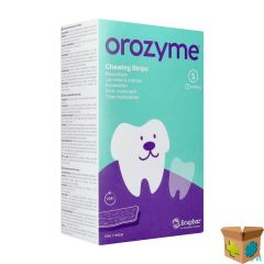 OROZYME CANINE S KAUWSTRIPS ENZYM.HOND <10KG 224G