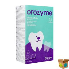 OROZYME CANINE L KAUWSTRIP ENZYM.HOND >30KG 141G