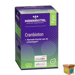 MANNAVITAL CRANBIOTON V-CAPS 60