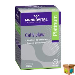 MANNAVITAL CATS CLAW PLATINUM V-CAPS 60