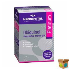 MANNAVITAL UBIQUINOL PLATINUM CAPS 60