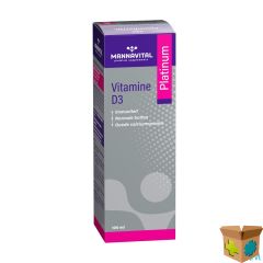 MANNAVITAL VITAMINE D3 PLATINUM GUTT 100ML