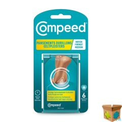 COMPEED PLEISTER EELTPLEK VOETEN MEDIUM 6