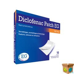 DICLOFENAC PATCH EG 140MG PLEISTER 10