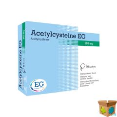 ACETYLCYSTEINE EG SACH 10X600MG
