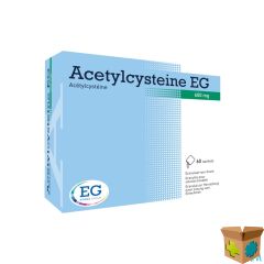 ACETYLCYSTEINE EG 600MG GRAN. VR DRANK ZAKJE 60