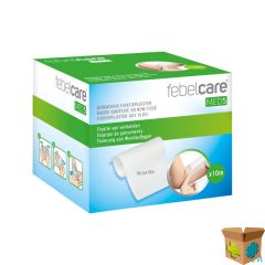 FEBELCARE MED5 FIXATIEPLEIST. N/WOVEN 10CM 10M 1