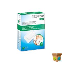 FEBELCARE MED6 ZELFKL. STERIELE VERBAND.7X5CM 10ST