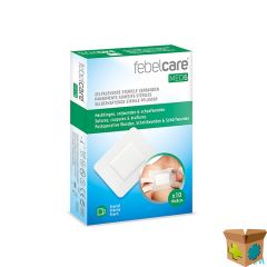 FEBELCARE MED6 ZELFKL.STERIELE VERBAND.10X8CM 10ST