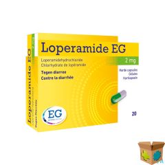 LOPERAMIDE EG CAPS 20X2MG