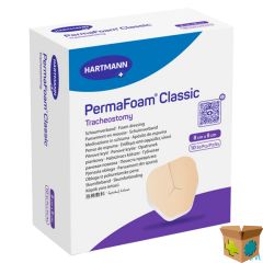 PERMAFOAM CLASSIC TRACHEOSTOMY 8X8CM 10 8820050