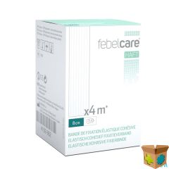 FEBELCARE HAFT ELAS. COHESIEF FIXATIEVERB. 8CMX4M