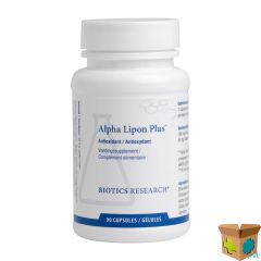 ALPHA LIPON PLUS BIOTICS CAPS 90